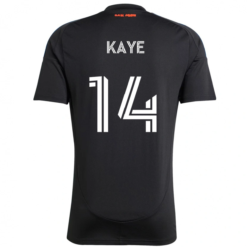 Danxen Męski Mark-Anthony Kaye #14 Biały Czerwony Domowa Koszulka 2025/26 Koszulki Klubowe