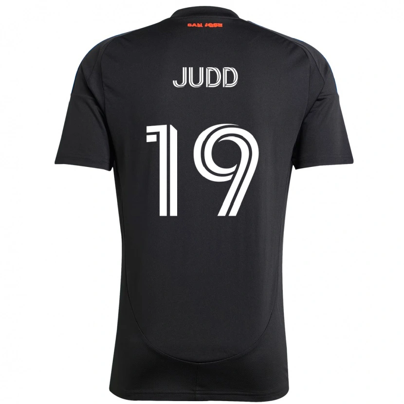 Danxen Męski Preston Judd #19 Biały Czerwony Domowa Koszulka 2025/26 Koszulki Klubowe