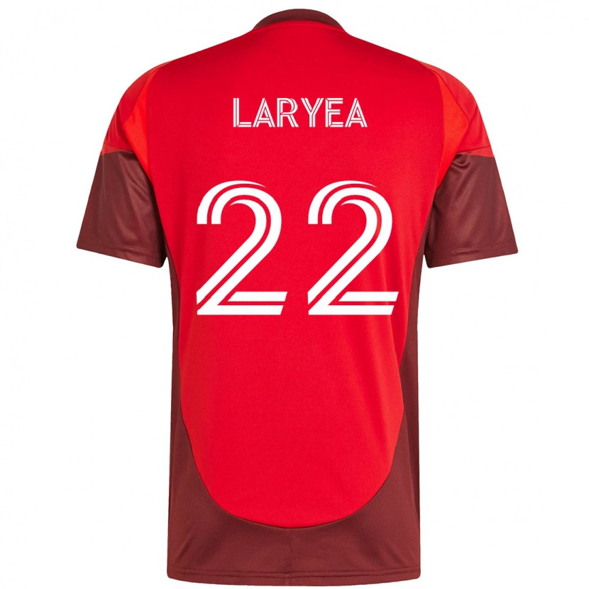 Danxen Męski Richie Laryea #22 Biały Czerwony Domowa Koszulka 2025/26 Koszulki Klubowe