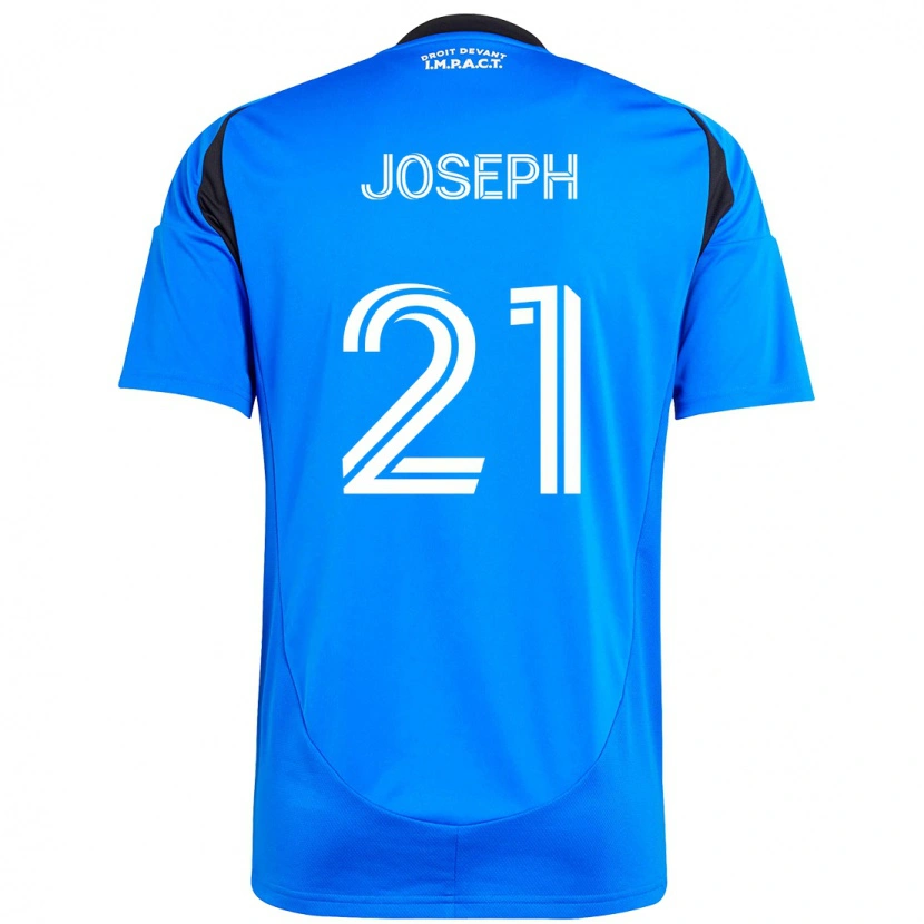 Danxen Męski Sebastien Udell Joseph #21 Błękitny Ciemnoniebieski Domowa Koszulka 2025/26 Koszulki Klubowe