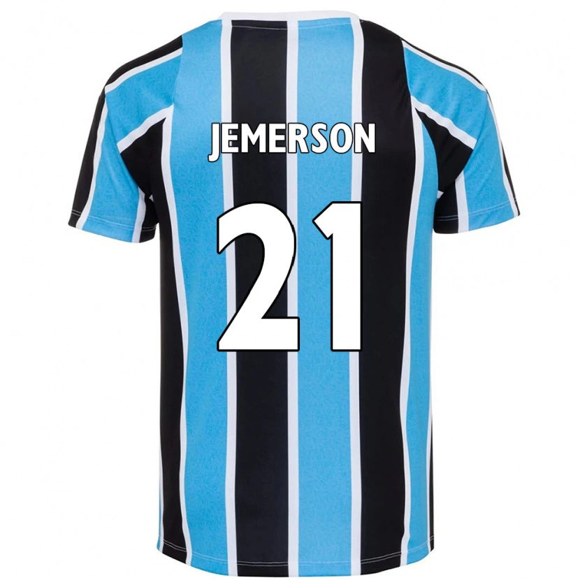 Danxen Męski Jemerson #21 Niebieski Czarny Biały Domowa Koszulka 2025/26 Koszulki Klubowe