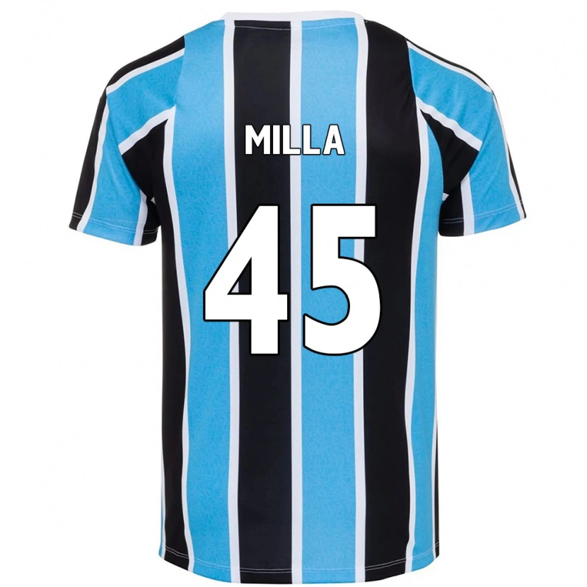 Danxen Męski Lucas Milla #45 Niebieski Czarny Biały Domowa Koszulka 2025/26 Koszulki Klubowe