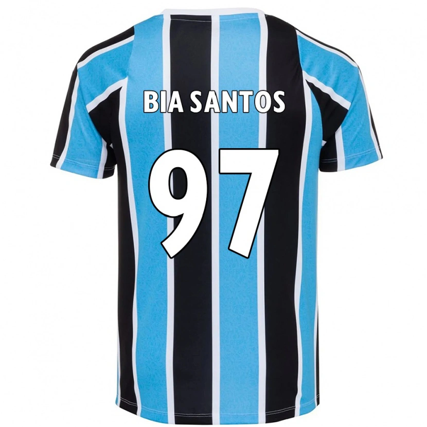 Danxen Męski Bia Santos #97 Niebieski Czarny Biały Domowa Koszulka 2025/26 Koszulki Klubowe