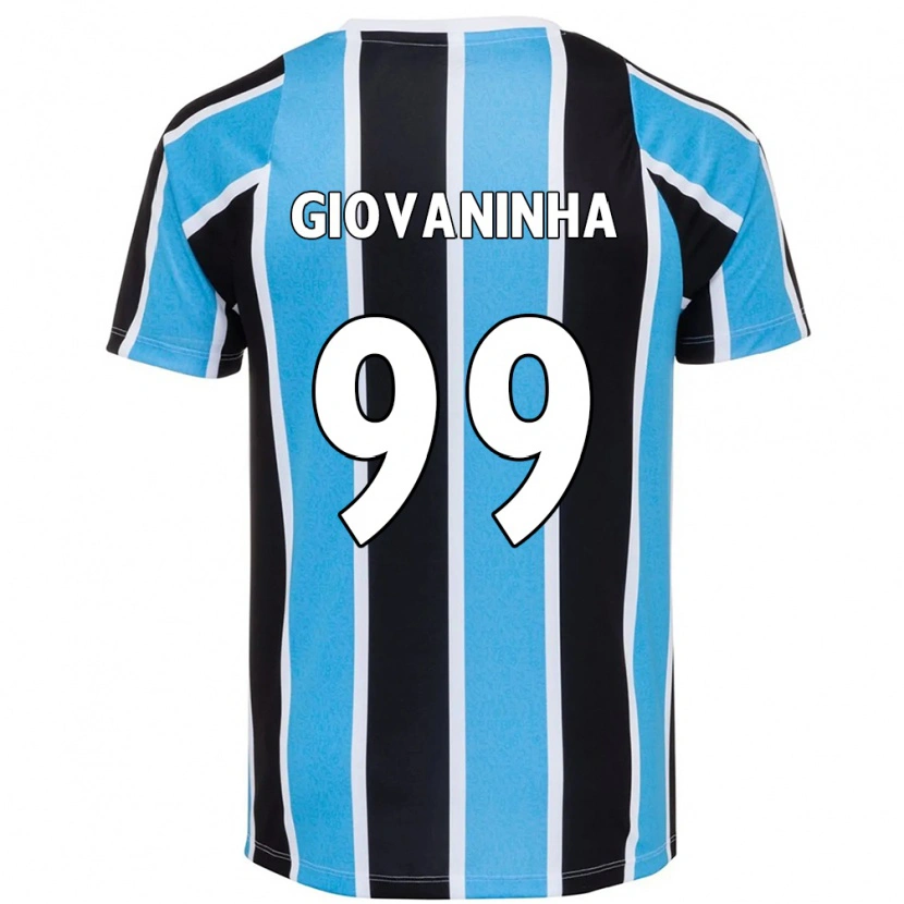 Danxen Męski Giovaninha #99 Niebieski Czarny Biały Domowa Koszulka 2025/26 Koszulki Klubowe