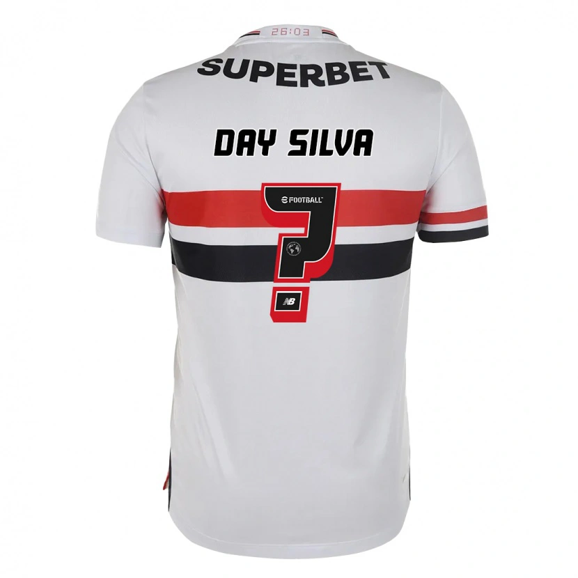 Danxen Męski Day Silva #0 Czarny Czerwony Domowa Koszulka 2025/26 Koszulki Klubowe