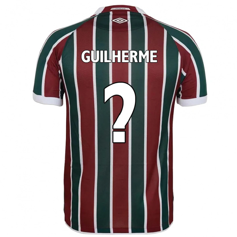 Danxen Męski Luiz Guilherme #0 Biały Zielony Bordowy Domowa Koszulka 2025/26 Koszulki Klubowe