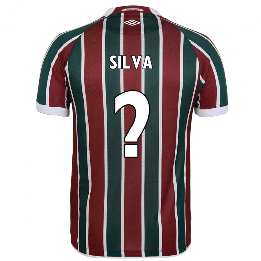 Danxen Męski Natan Silva #0 Biały Zielony Bordowy Domowa Koszulka 2025/26 Koszulki Klubowe