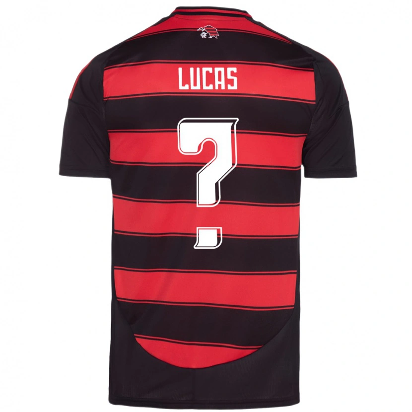 Danxen Męski Rayan Lucas #0 Biały Czerwony Domowa Koszulka 2025/26 Koszulki Klubowe