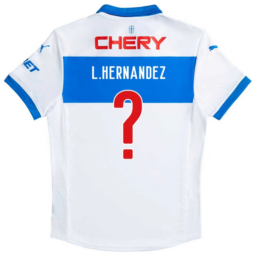 Danxen Męski Luis Felipe Hernández #0 Królewski Niebieski Biały Domowa Koszulka 2025/26 Koszulki Klubowe