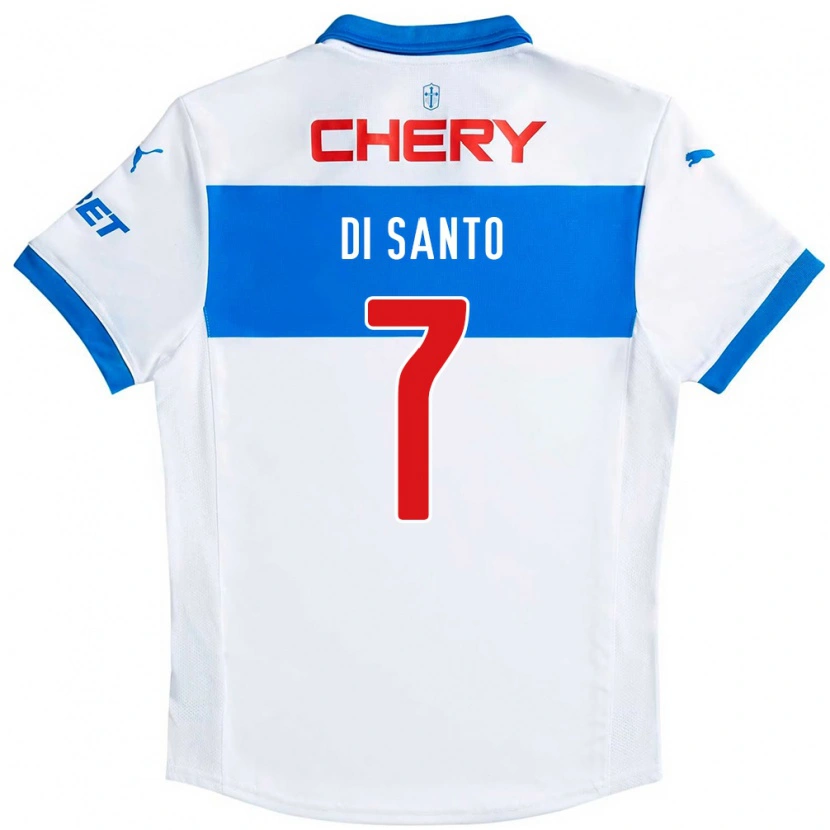 Danxen Męski Franco Di Santo #7 Królewski Niebieski Biały Domowa Koszulka 2025/26 Koszulki Klubowe