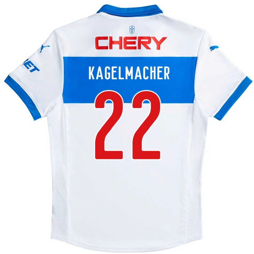 Danxen Męski Gary Kagelmacher #22 Królewski Niebieski Biały Domowa Koszulka 2025/26 Koszulki Klubowe