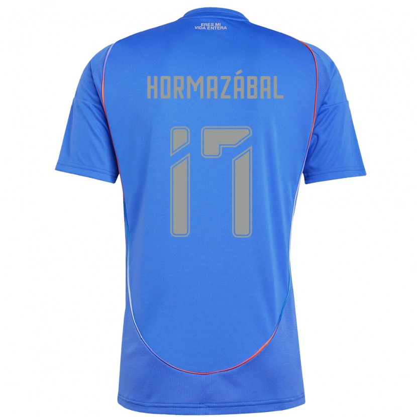 Danxen Męski Fabián Hormazábal #17 Pomarańczowy Czerwony Domowa Koszulka 2025/26 Koszulki Klubowe