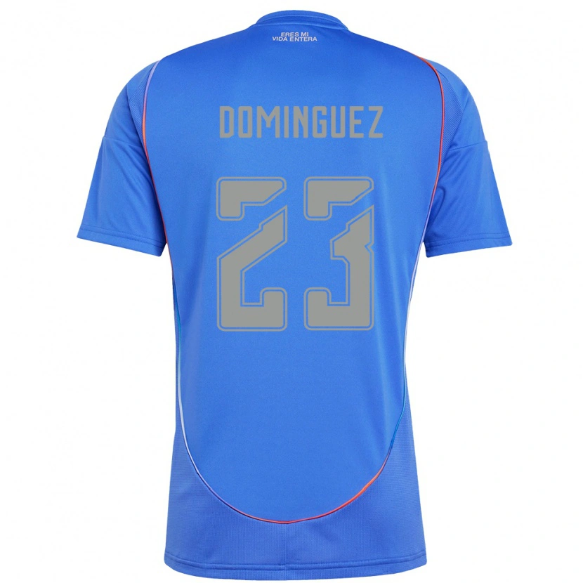 Danxen Męski Nery Dominguez #23 Pomarańczowy Czerwony Domowa Koszulka 2025/26 Koszulki Klubowe