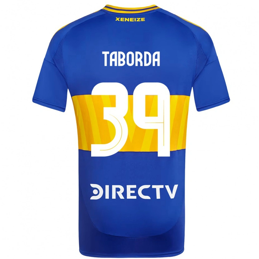 Danxen Męski Vicente Taborda #39 Biały Niebieski Domowa Koszulka 2025/26 Koszulki Klubowe