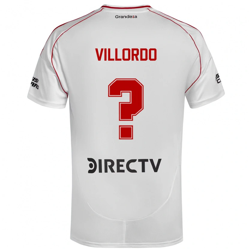 Danxen Męski Juan Villordo #0 Burgundzki Magenta Domowa Koszulka 2025/26 Koszulki Klubowe