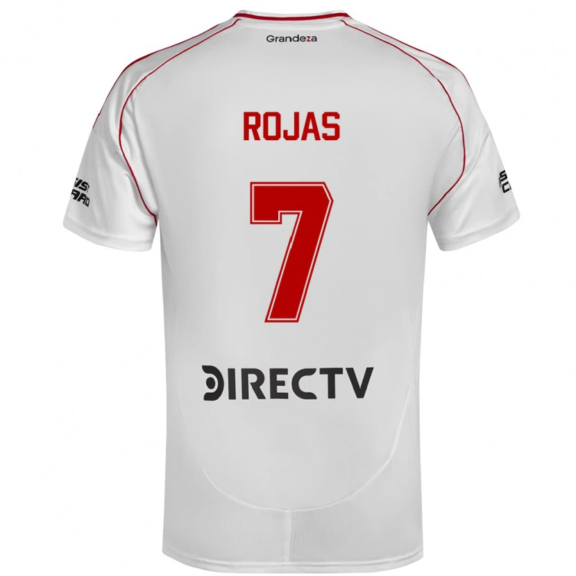 Danxen Męski Matías Rojas #7 Burgundzki Magenta Domowa Koszulka 2025/26 Koszulki Klubowe