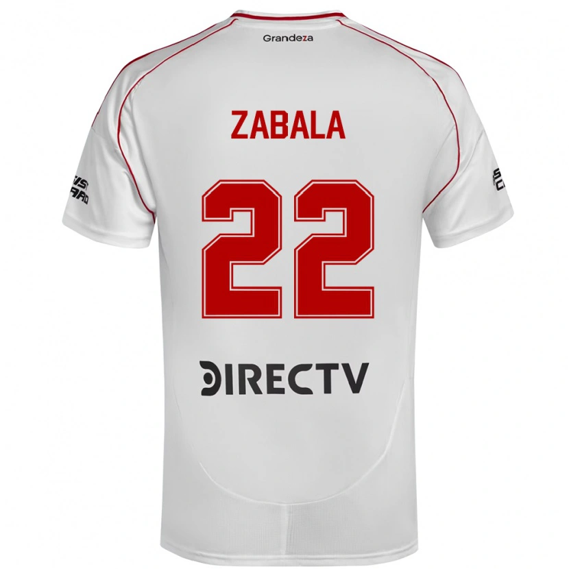 Danxen Męski Daniel Zabala #22 Burgundzki Magenta Domowa Koszulka 2025/26 Koszulki Klubowe