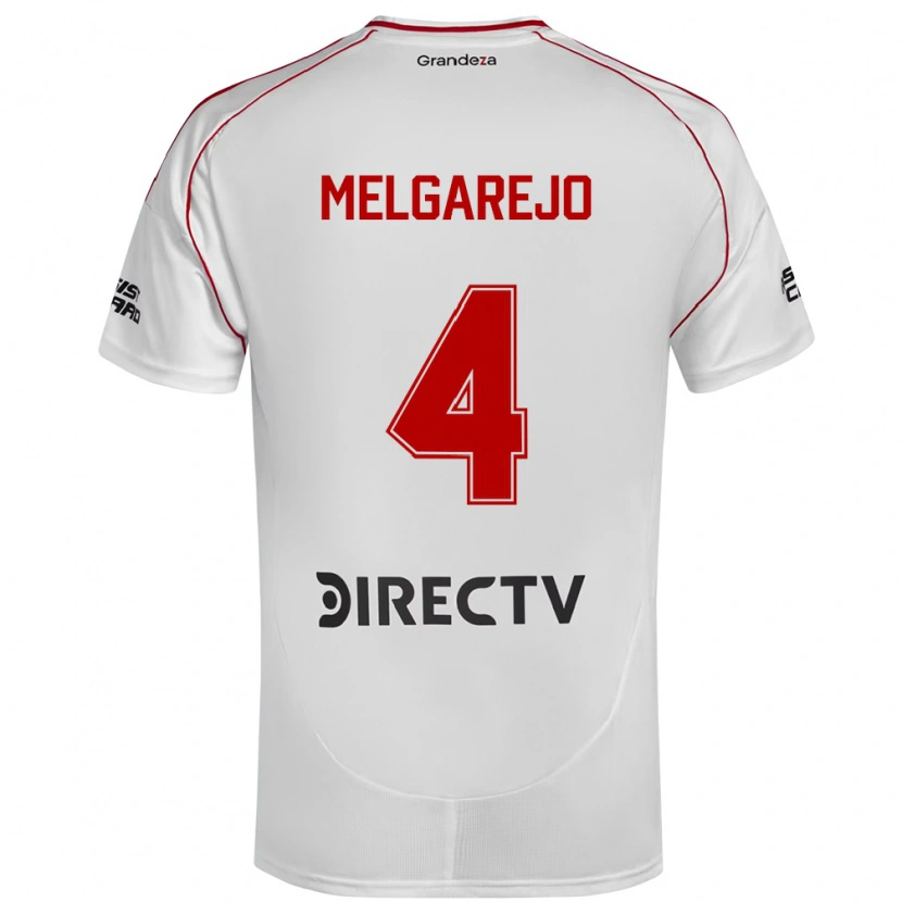 Danxen Męski Stephanie Melgarejo #4 Burgundzki Magenta Domowa Koszulka 2025/26 Koszulki Klubowe
