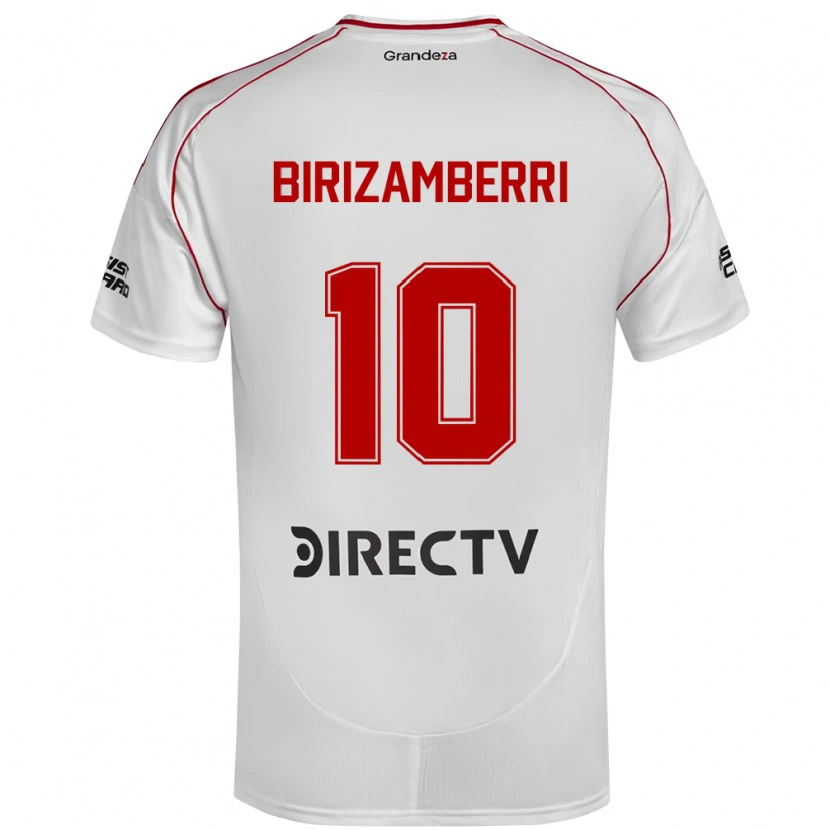 Danxen Męski María Carolina Birizamberri Rivero #10 Burgundzki Magenta Domowa Koszulka 2025/26 Koszulki Klubowe