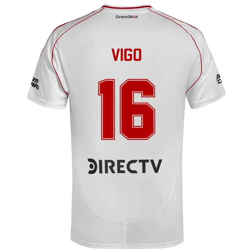 Danxen Męski Alex Vigo #16 Burgundzki Magenta Domowa Koszulka 2025/26 Koszulki Klubowe