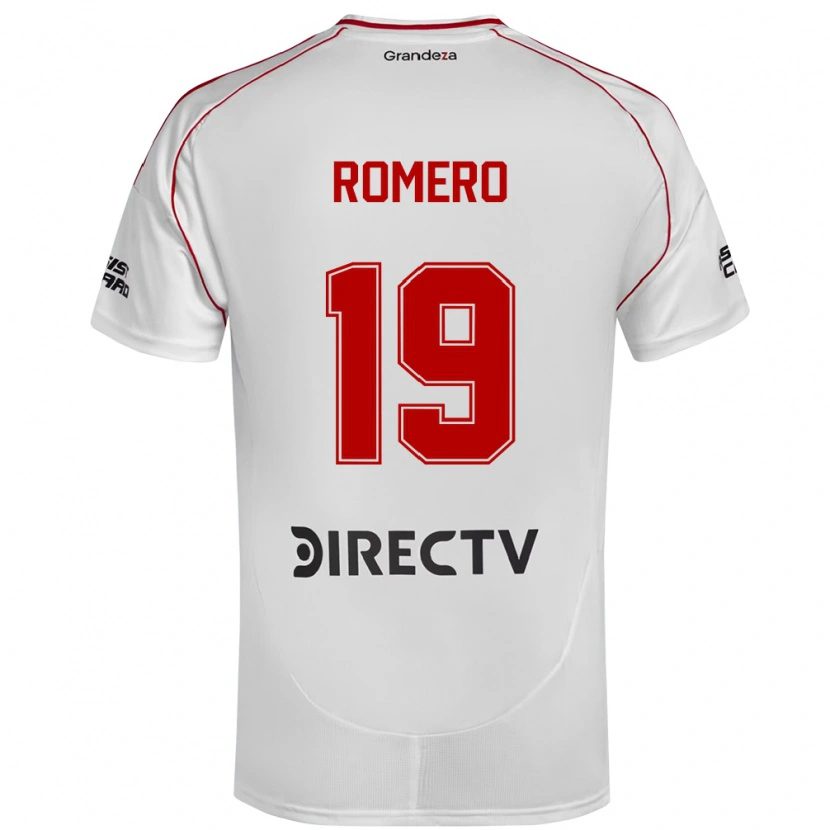 Danxen Męski Braian Romero #19 Burgundzki Magenta Domowa Koszulka 2025/26 Koszulki Klubowe