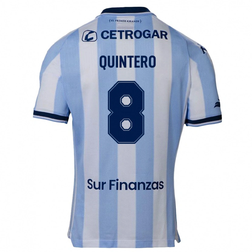Danxen Męski Juan Fernando Quintero #8 Ciemnoniebieski Domowa Koszulka 2025/26 Koszulki Klubowe
