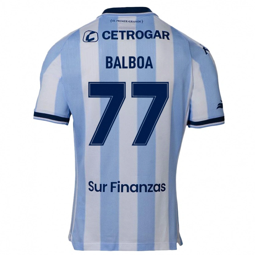 Danxen Męski Adrián Balboa #77 Ciemnoniebieski Domowa Koszulka 2025/26 Koszulki Klubowe