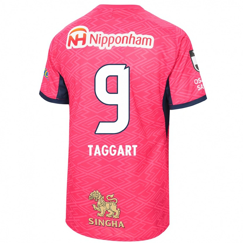 Danxen Męski Adam Taggart #9 Biały Sakura Różowy Domowa Koszulka 2025/26 Koszulki Klubowe