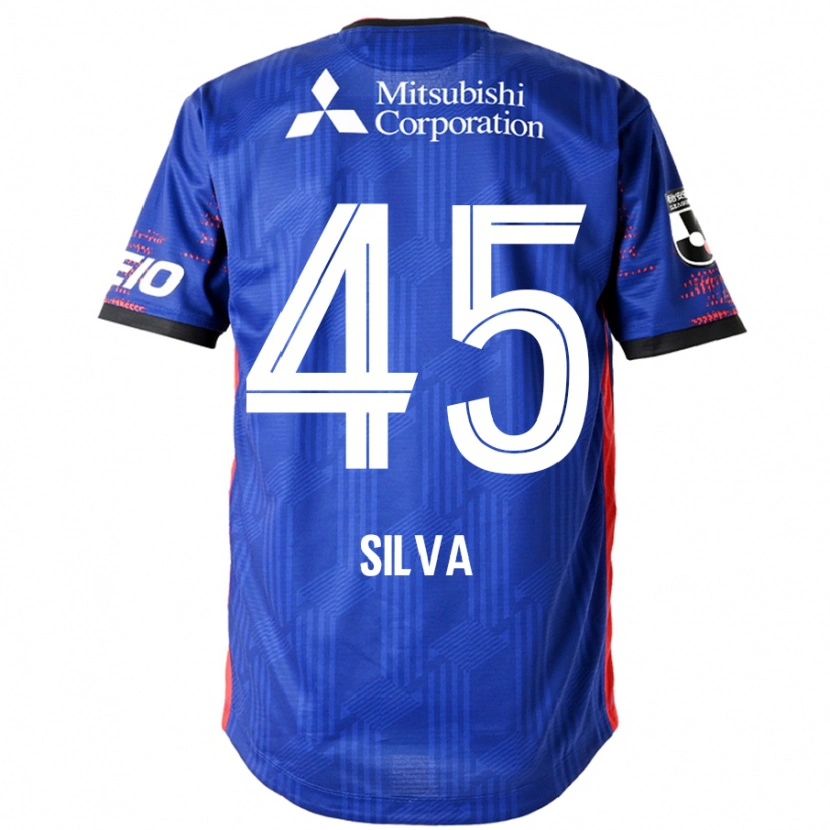 Danxen Męski Arthur Silva #45 Biały Czarny Domowa Koszulka 2025/26 Koszulki Klubowe