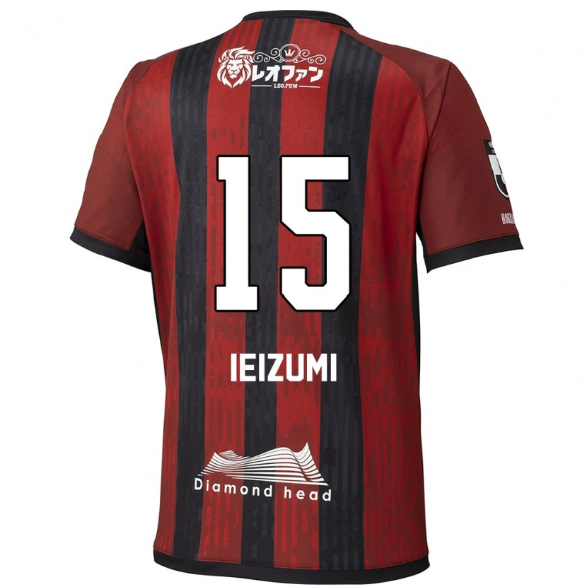 Danxen Męski Rei Ieizumi #15 Niebieski Czerwony Domowa Koszulka 2025/26 Koszulki Klubowe