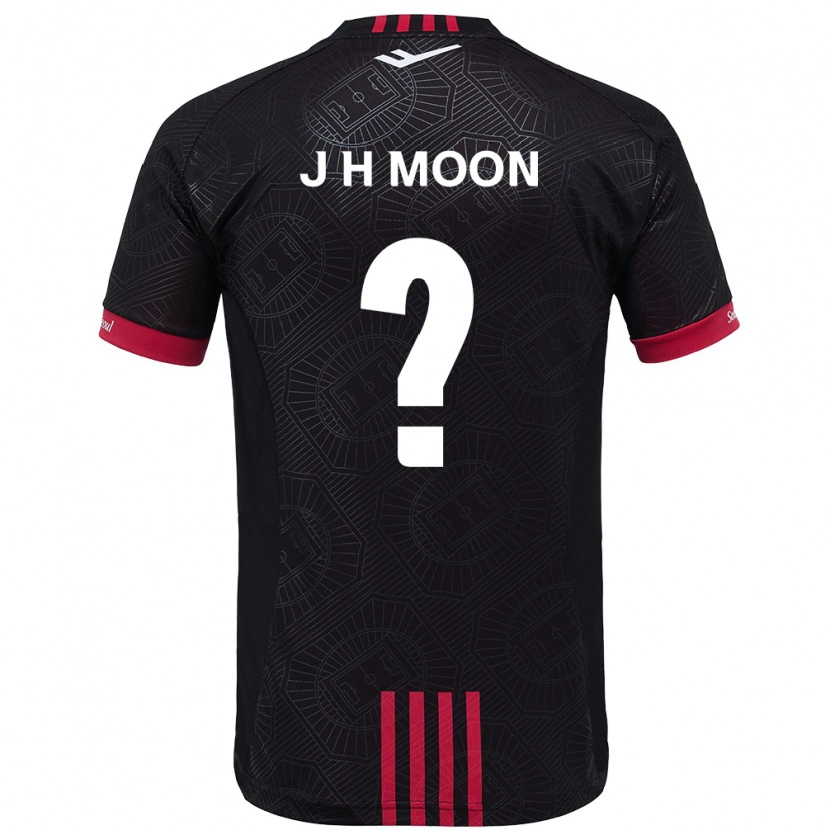 Danxen Męski Ji-Hwan Moon #0 Biały Czarny Domowa Koszulka 2025/26 Koszulki Klubowe