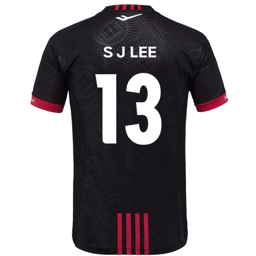 Danxen Męski Seo-Jun Lee #13 Biały Czarny Domowa Koszulka 2025/26 Koszulki Klubowe