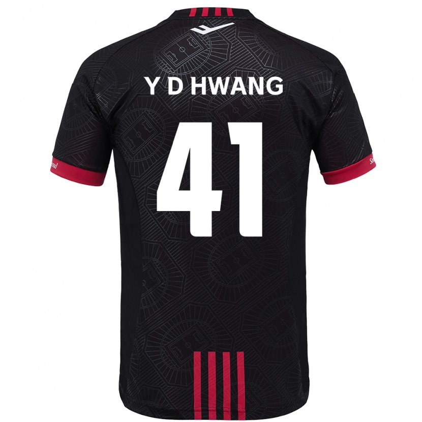 Danxen Męski Do-Yoon Hwang #41 Biały Czarny Domowa Koszulka 2025/26 Koszulki Klubowe