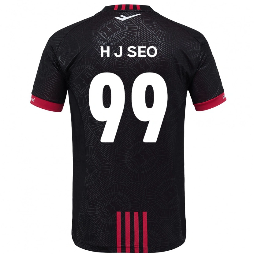 Danxen Męski Ju-Hwan Seo #99 Biały Czarny Domowa Koszulka 2025/26 Koszulki Klubowe