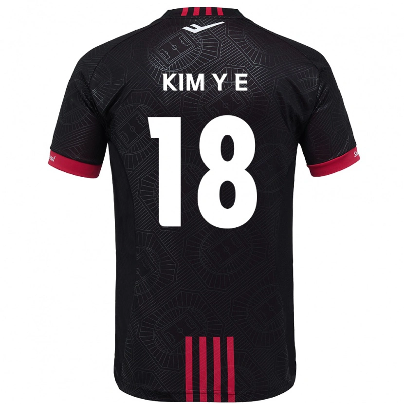 Danxen Męski Kim Young-Eun #18 Biały Czarny Domowa Koszulka 2025/26 Koszulki Klubowe