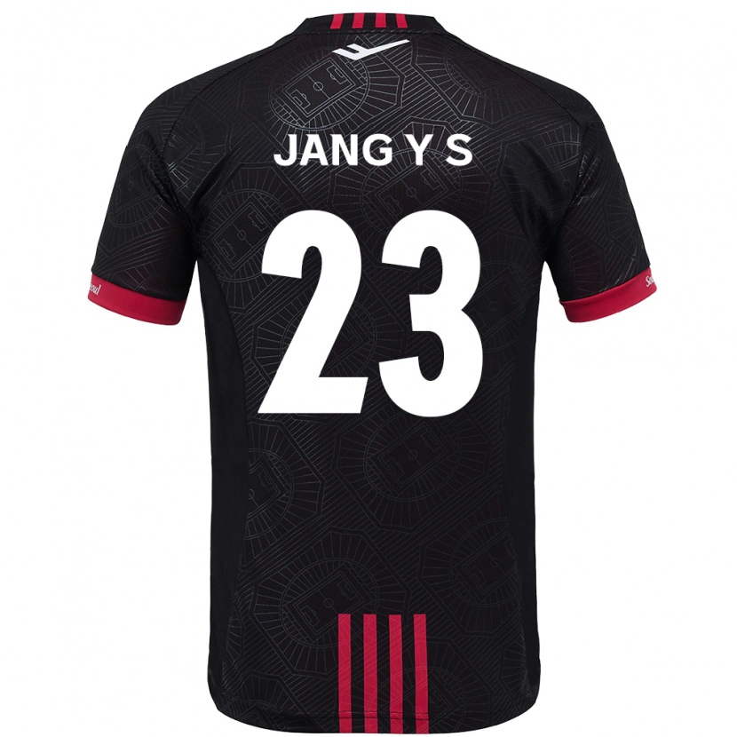 Danxen Męski Jang Yoon-Seo #23 Biały Czarny Domowa Koszulka 2025/26 Koszulki Klubowe
