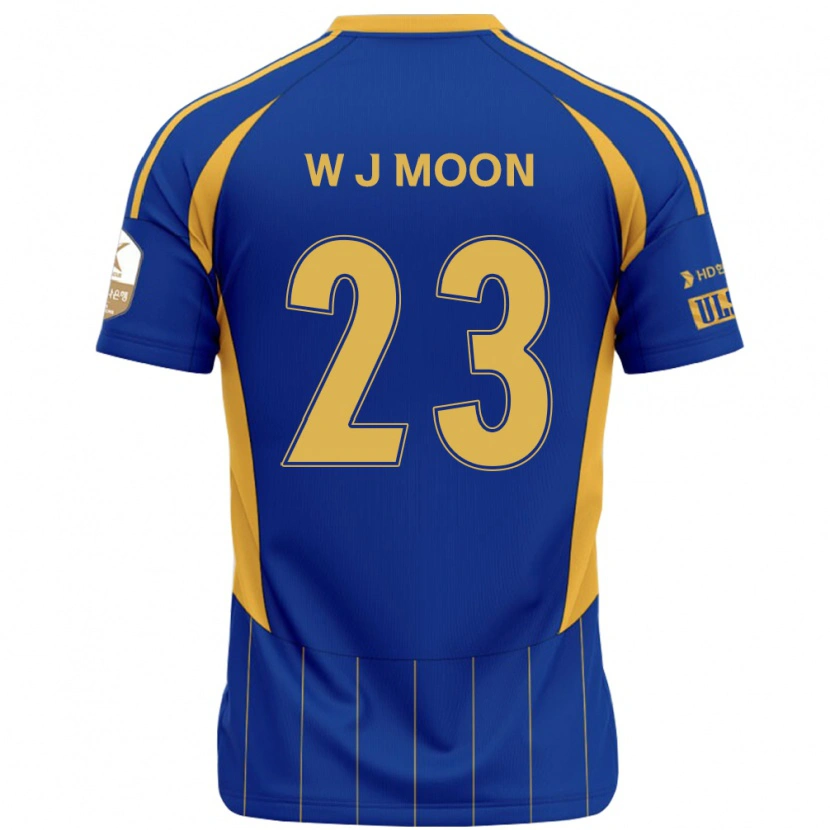 Danxen Męski Ji-Won Moon #23 Biały Błękitny Domowa Koszulka 2025/26 Koszulki Klubowe