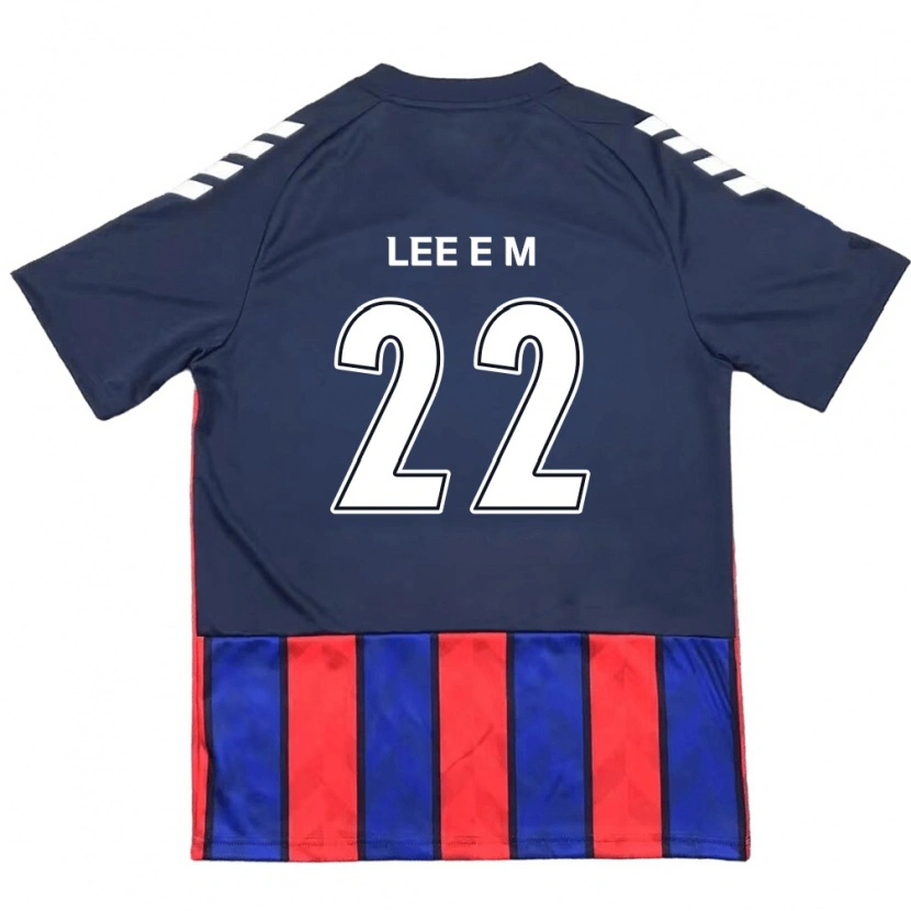 Danxen Męski Lee Eun-Mi #22 Złamana Biel Czerwony Domowa Koszulka 2025/26 Koszulki Klubowe