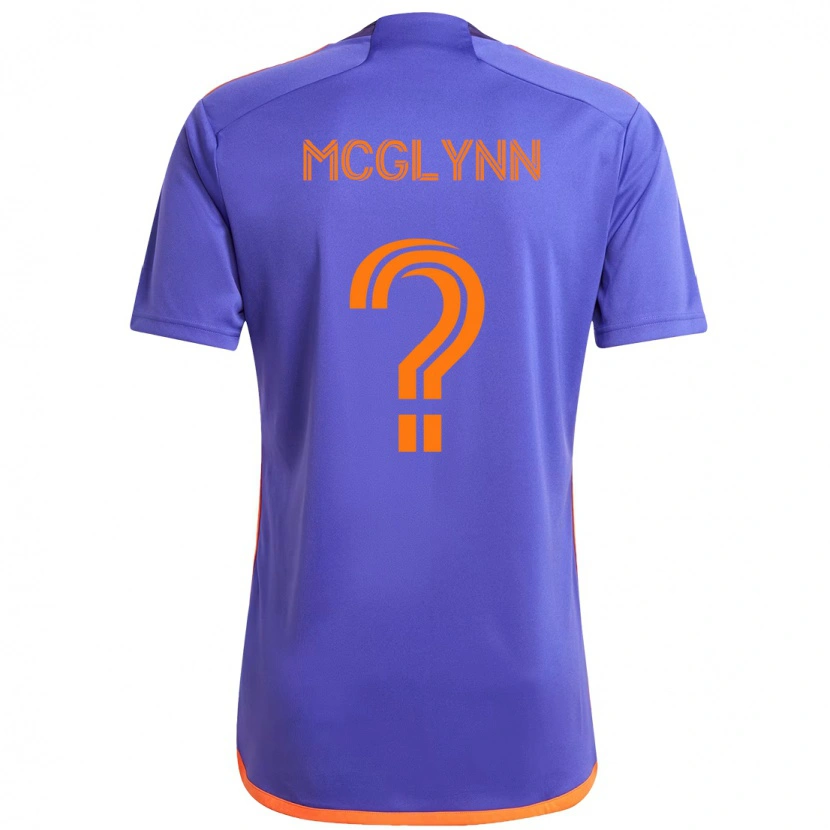 Danxen Męski Jack Mcglynn #0 Pomarańczowy Biały Wyjazdowa Koszulka 2025/26 Koszulki Klubowe