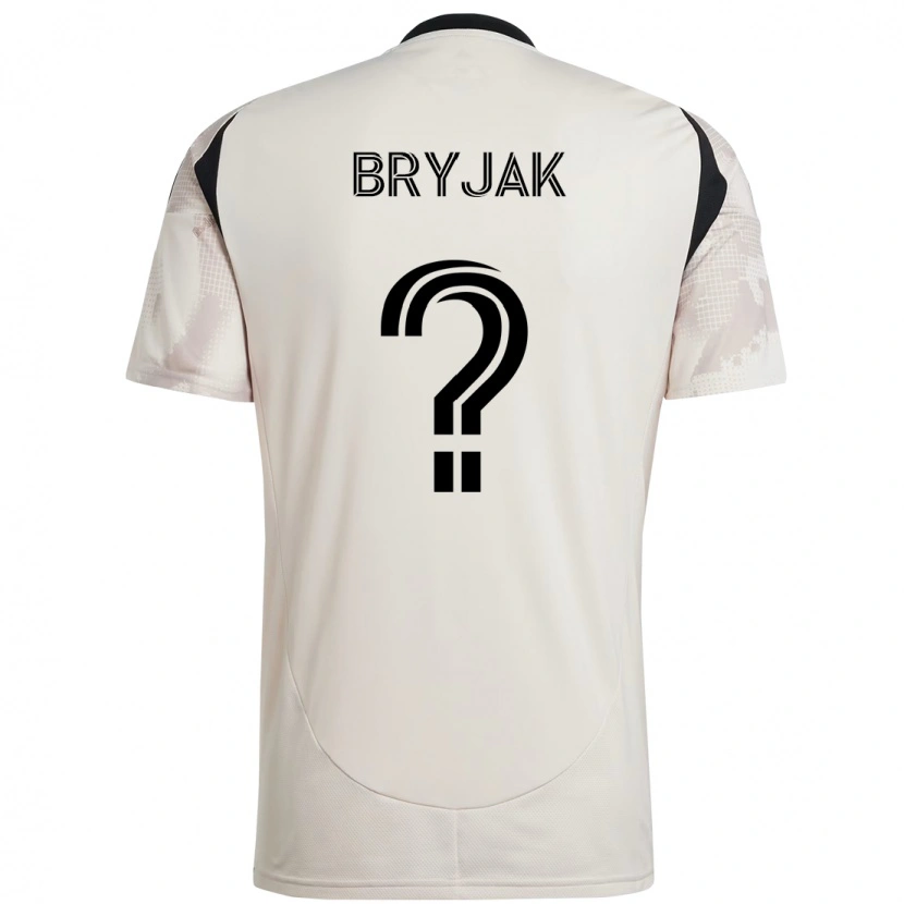 Danxen Męski Jeffrey Bryjak #0 Czerwony Czarny Wyjazdowa Koszulka 2025/26 Koszulki Klubowe