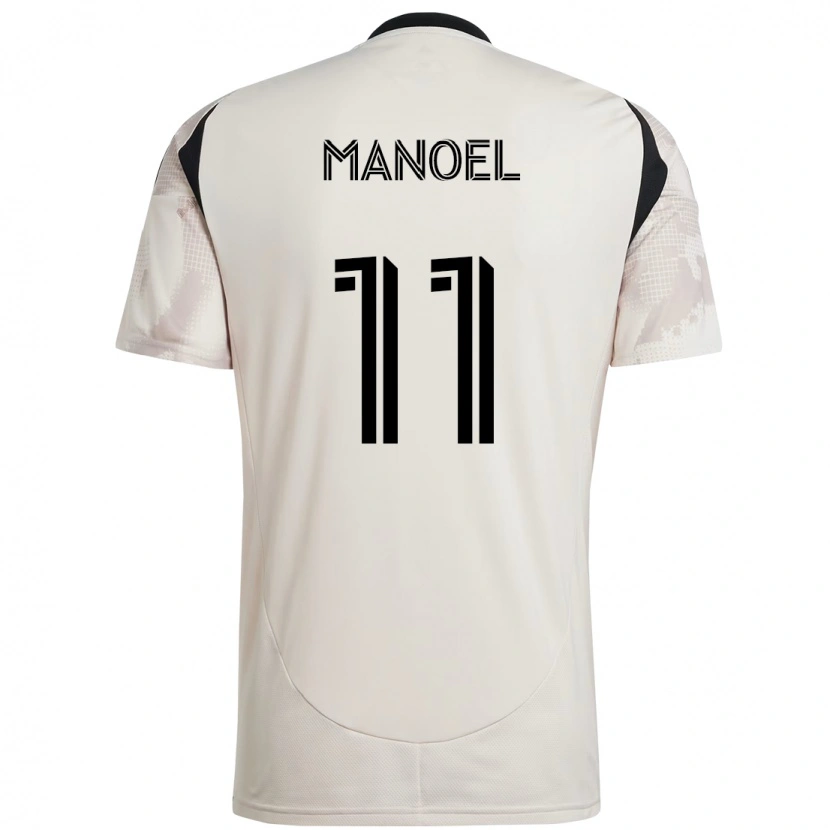 Danxen Męski Elias Manoel #11 Czerwony Czarny Wyjazdowa Koszulka 2025/26 Koszulki Klubowe