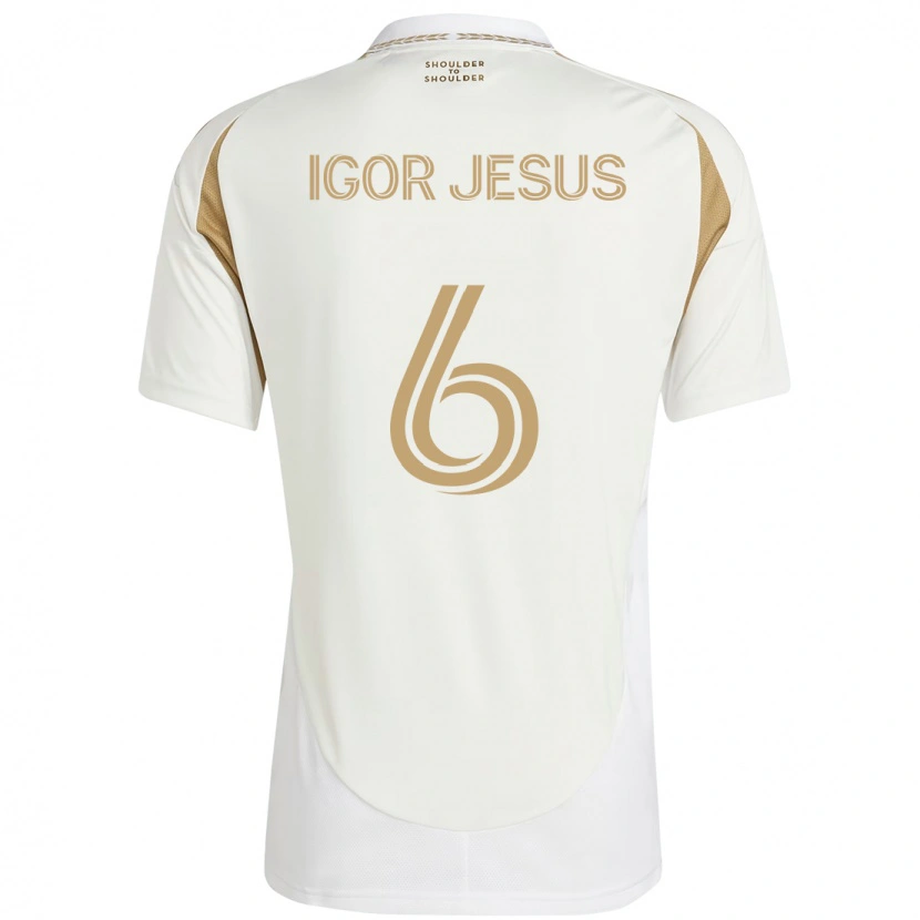 Danxen Męski Igor Jesus #6 Czarny Brązowy Wyjazdowa Koszulka 2025/26 Koszulki Klubowe