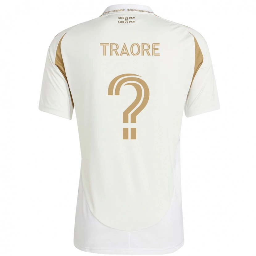 Danxen Męski Mohamed Traore #0 Czarny Brązowy Wyjazdowa Koszulka 2025/26 Koszulki Klubowe