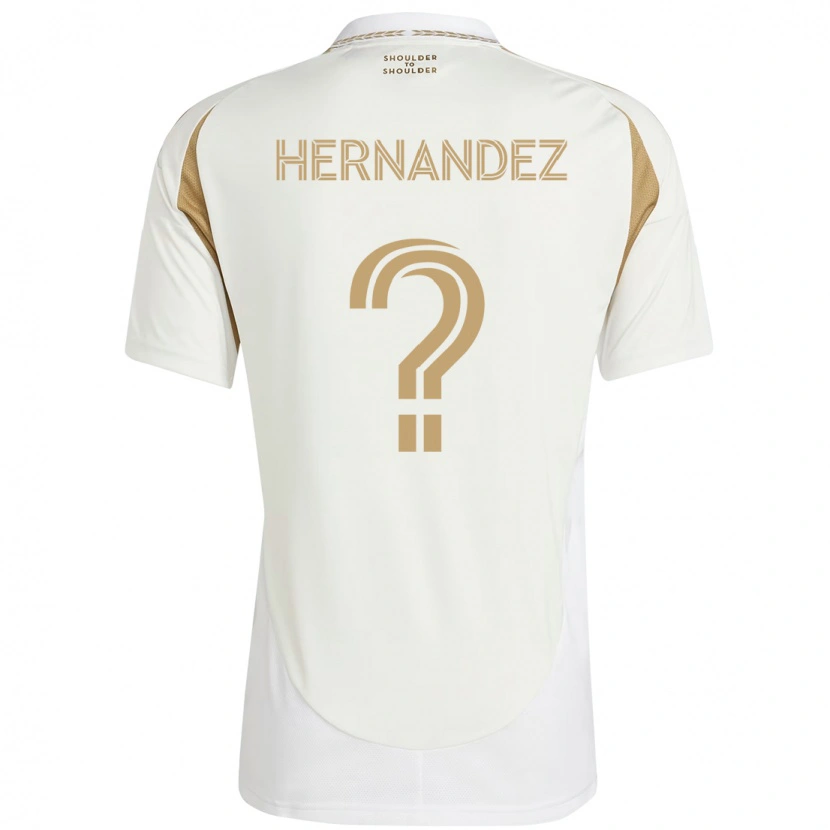 Danxen Męski Javier Hernandez #0 Czarny Brązowy Wyjazdowa Koszulka 2025/26 Koszulki Klubowe