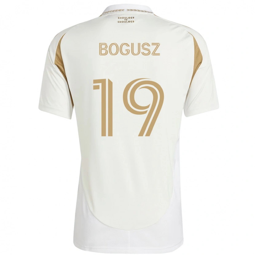 Danxen Męski Mateusz Bogusz #19 Czarny Brązowy Wyjazdowa Koszulka 2025/26 Koszulki Klubowe