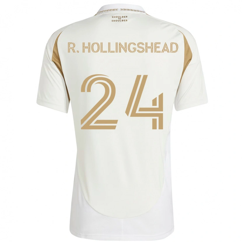 Danxen Męski Ryan Hollingshead #24 Czarny Brązowy Wyjazdowa Koszulka 2025/26 Koszulki Klubowe