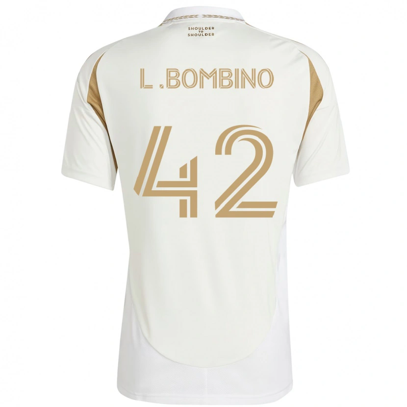 Danxen Męski Luca Bombino #42 Czarny Brązowy Wyjazdowa Koszulka 2025/26 Koszulki Klubowe