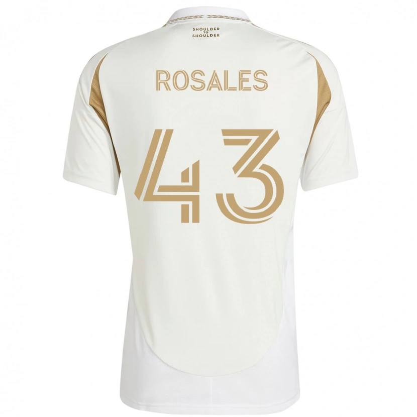 Danxen Męski Diego Rosales #43 Czarny Brązowy Wyjazdowa Koszulka 2025/26 Koszulki Klubowe