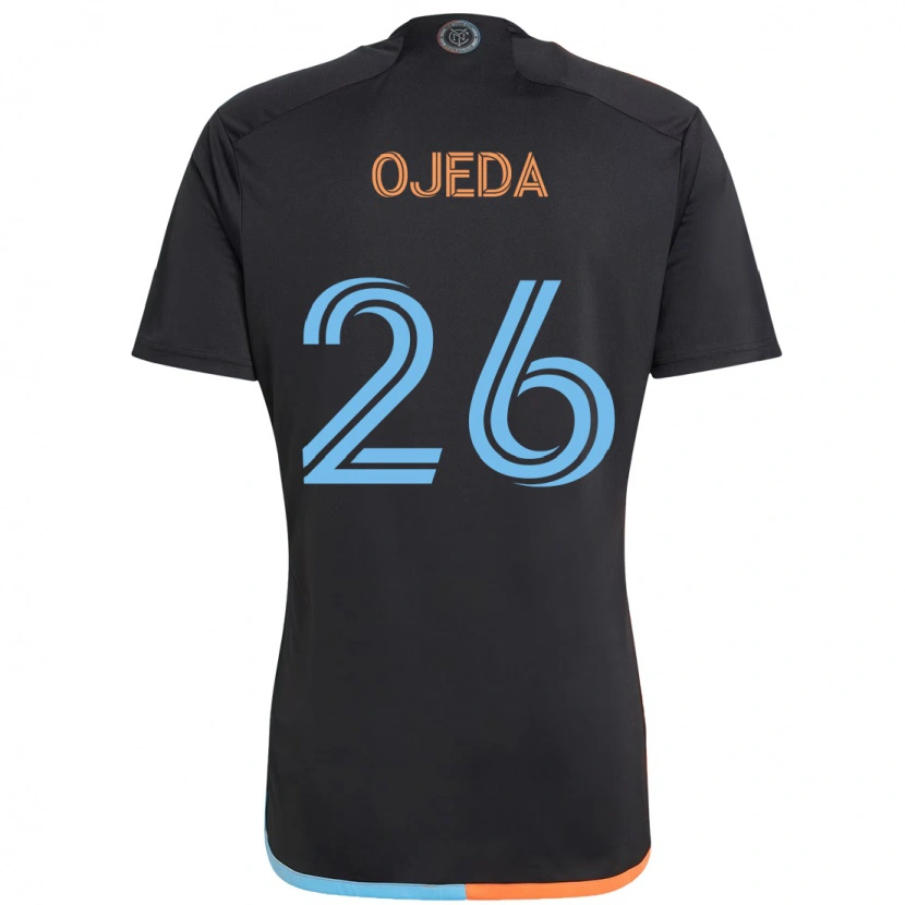 Danxen Męski Agustín Ojeda #26 Jasnoniebieski Wyjazdowa Koszulka 2025/26 Koszulki Klubowe