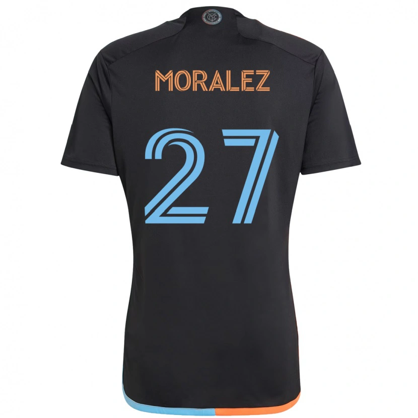 Danxen Męski Maxi Moralez #27 Jasnoniebieski Wyjazdowa Koszulka 2025/26 Koszulki Klubowe